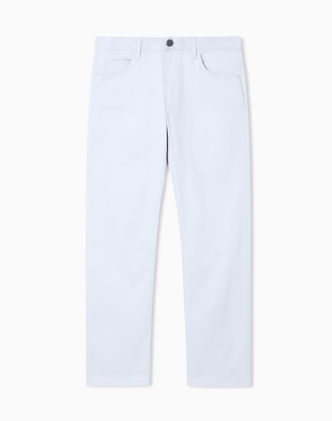 5ポケットパンツ-ストレッチコットン-レギュラフィット-グレ--giorgio-armani