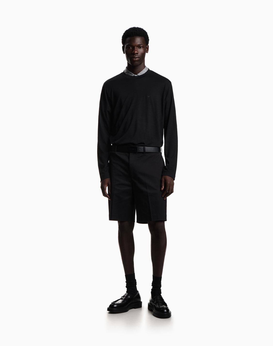 maglia-in-jersey-fiammato-di-lana-nero--emporio-armani