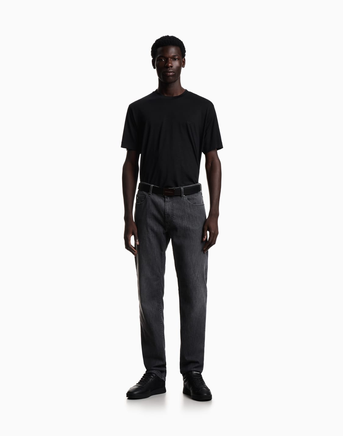 t-shirt-in-jersey-fiammato-di-lana-nero--emporio-armani
