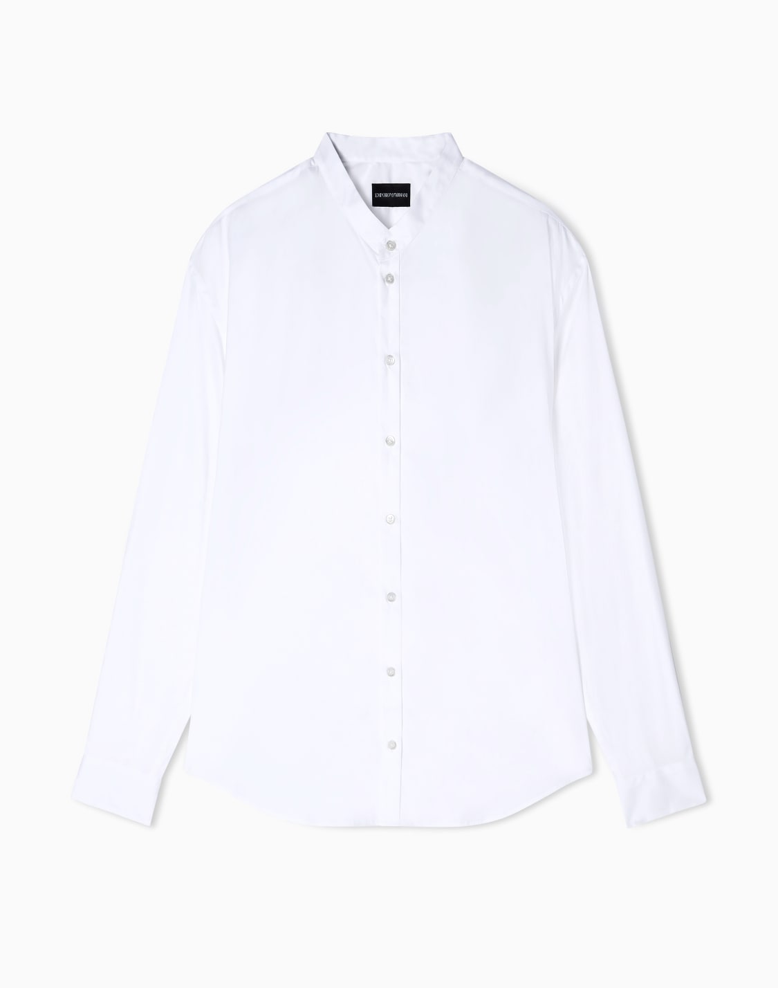 guru-collar-shirt-in-stretch-techno-cotton-blanc--emporio-armani