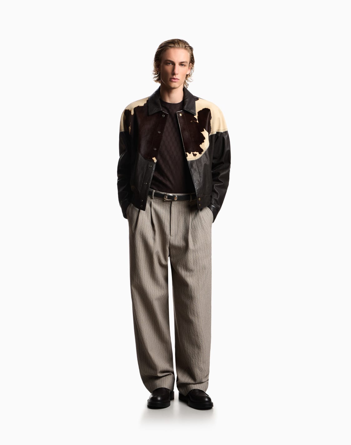 regular-fit-t-shirts-brown--emporio-armani