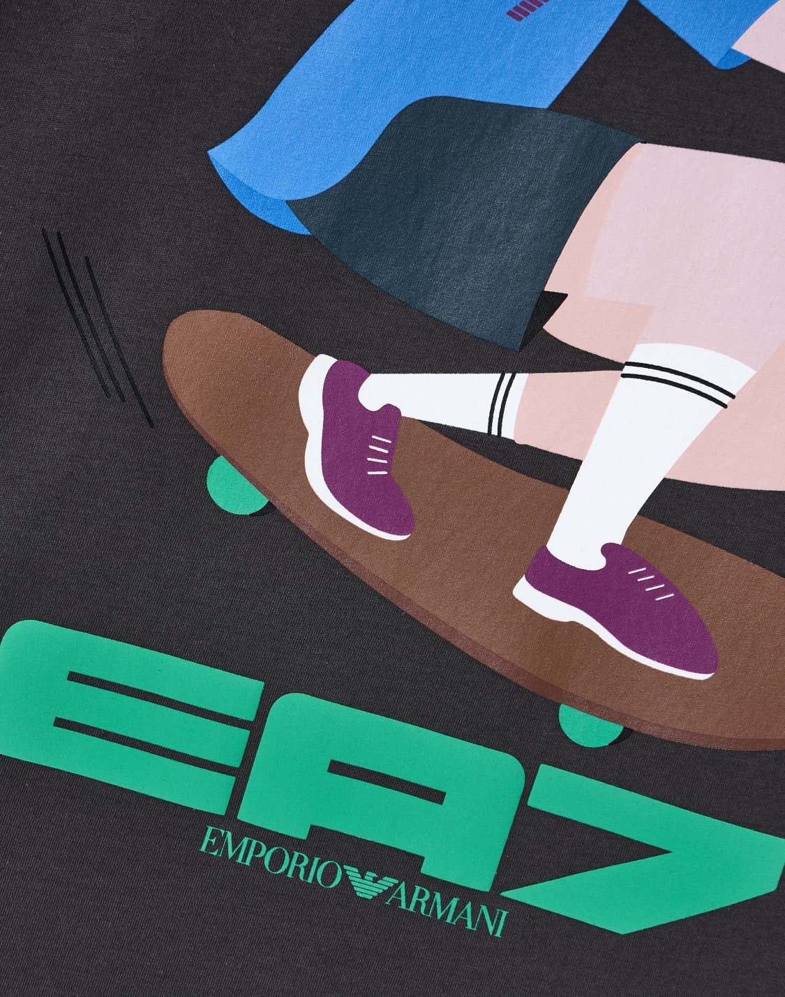 cotton-jersey-t-shirt-with-logo-グレ--ea7