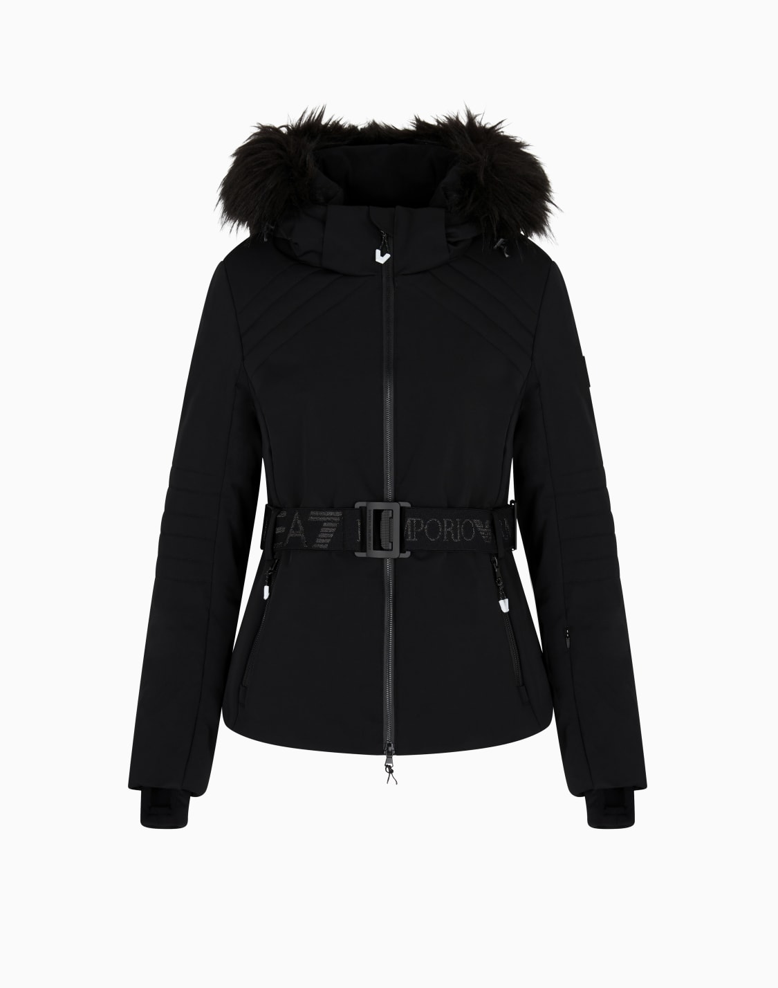 giacca-tecnica-da-sci-con-cintura-imbottita-in-stratum7-nero--ea7