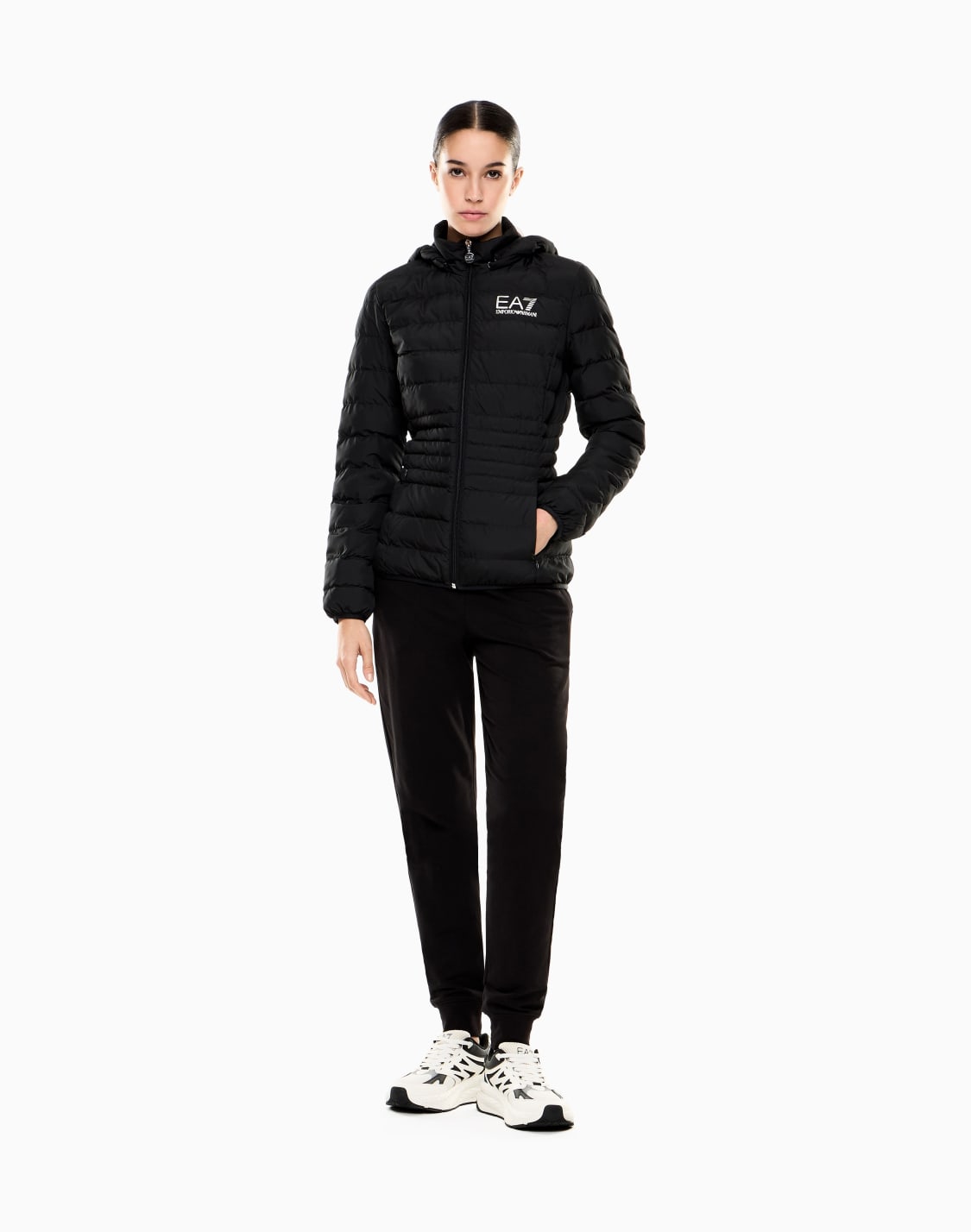 core-lady-recycled-technical-fabric-padded-hooded-jacket-black--ea7