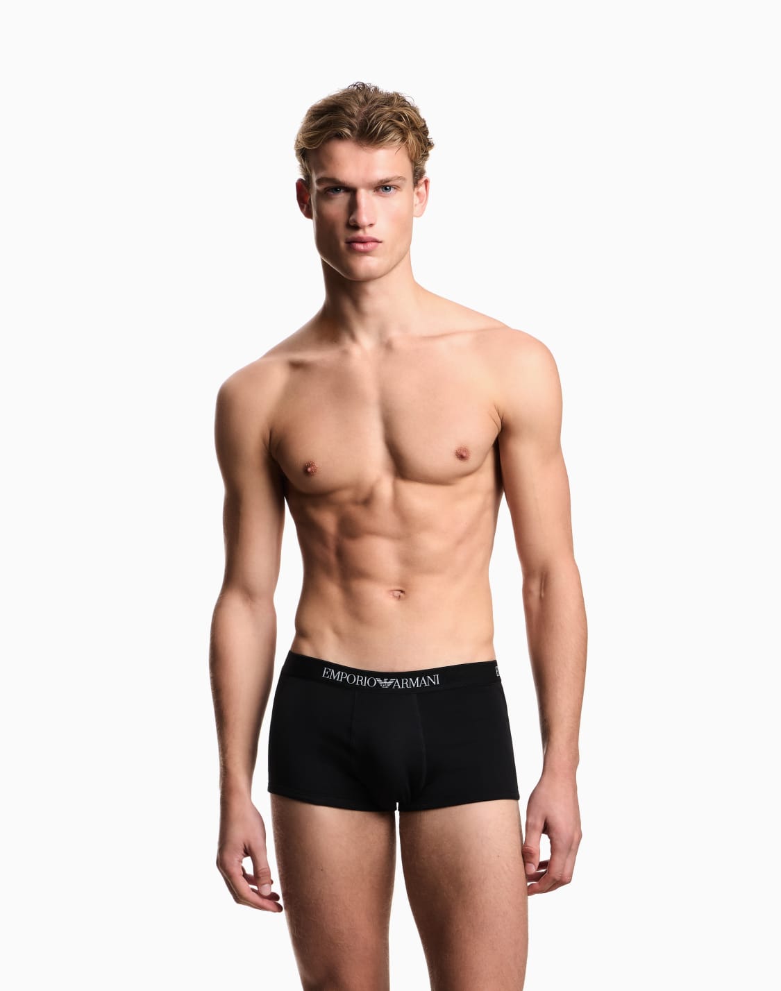 paquete-de-dos-calzoncillos-bxer-bsicos-de-algodn-puro-negro--emporio-armani