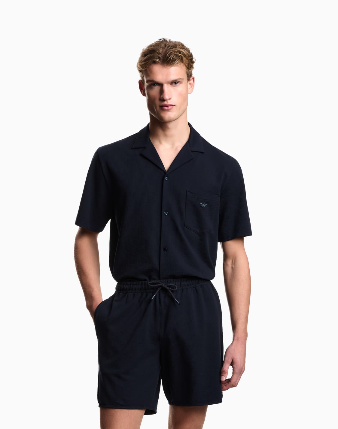 loungewear-bermuda-shorts-in-seersucker-jersey-navy-blue--emporio-armani