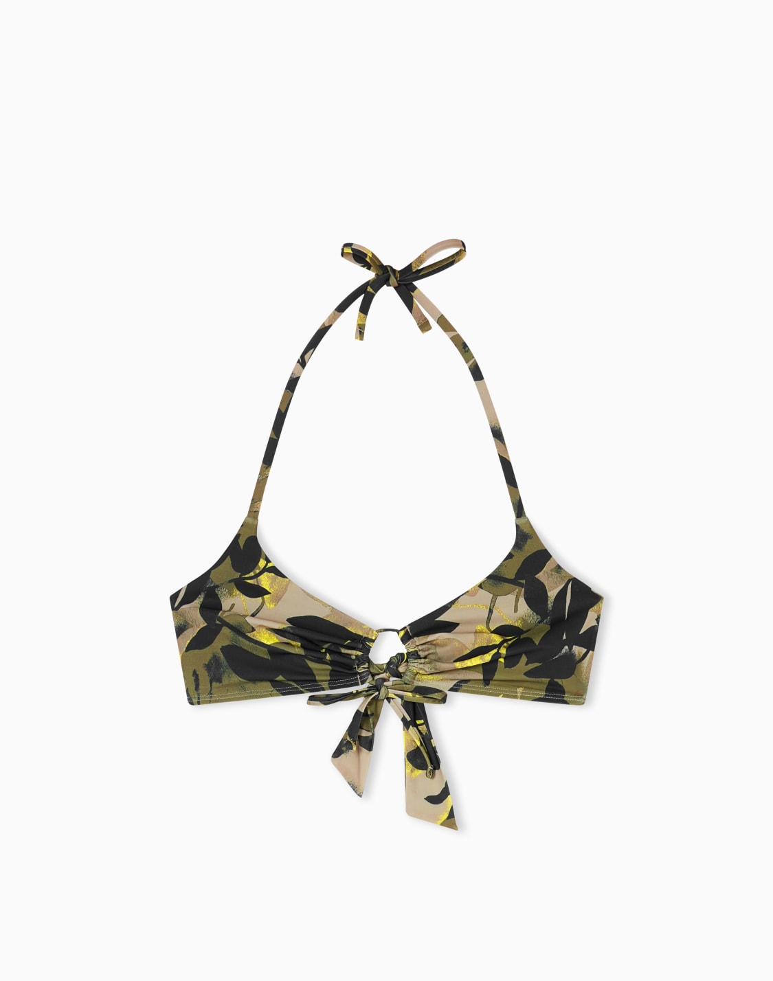 bikini-top-elasticated-band-green--armani-exchange