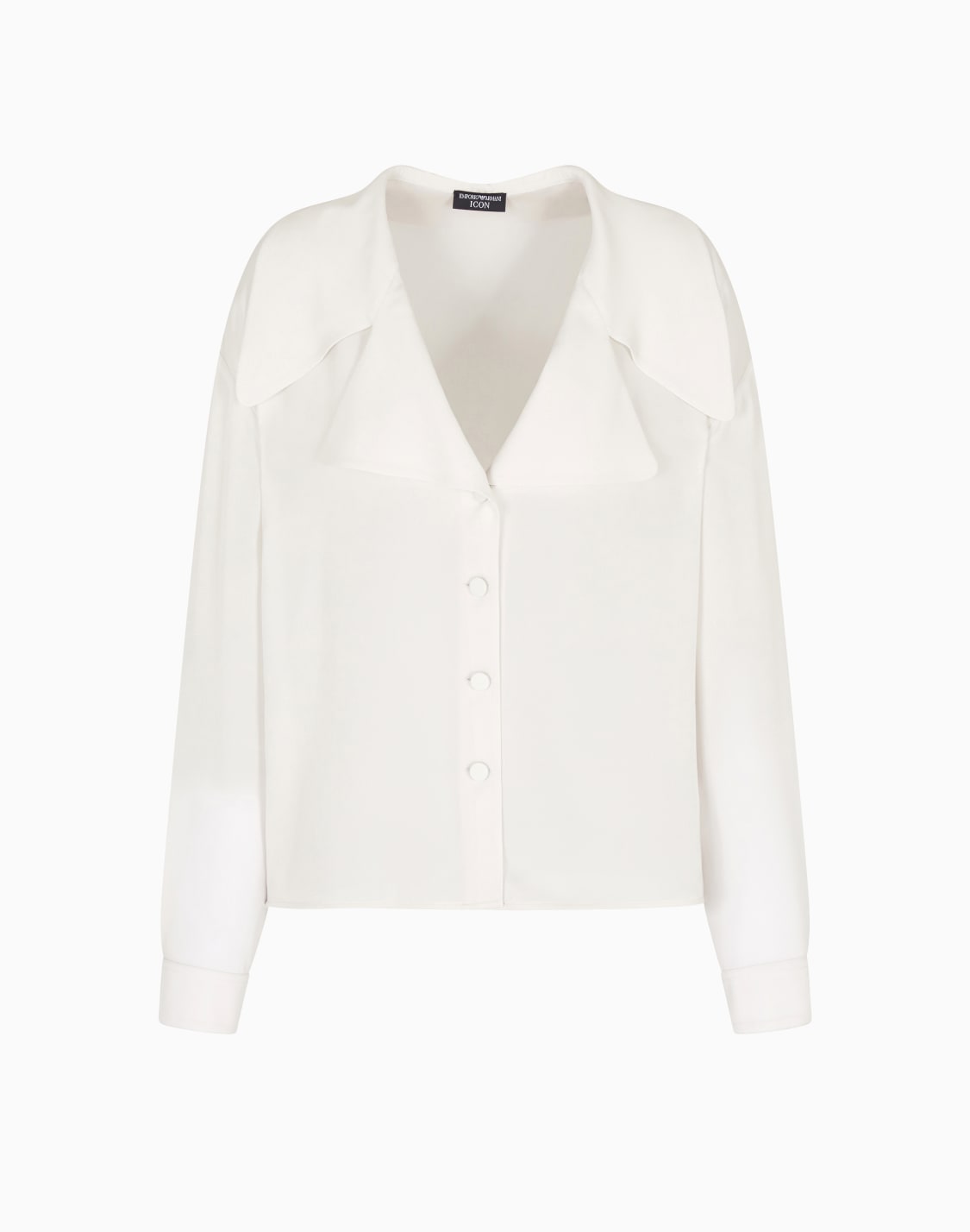 camisa-en-georgette-doble-de-seda-icon-blanco--emporio-armani