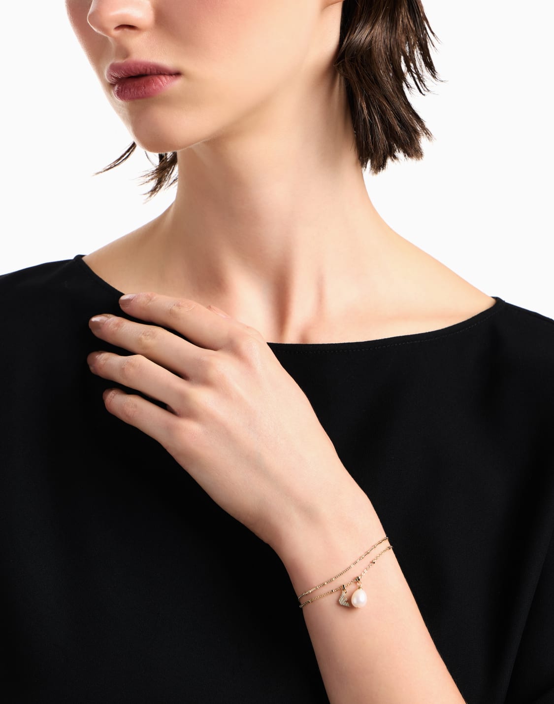 -gold-tone-brass-pendant-bracelet-multicoloured--emporio-armani
