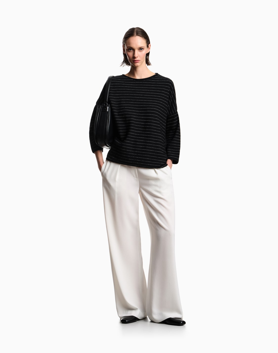 stretch-sandblasted-fabric-trousers-with-pleats-beige--emporio-armani