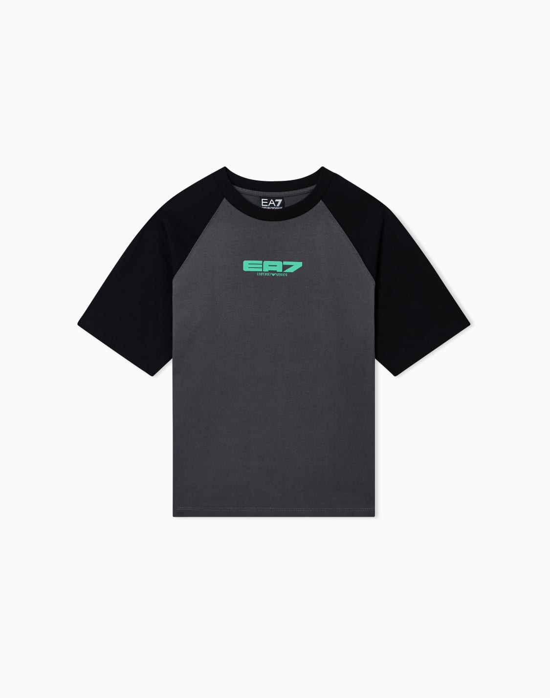 cotton-jersey-t-shirt-with-logo-グレ--ea7