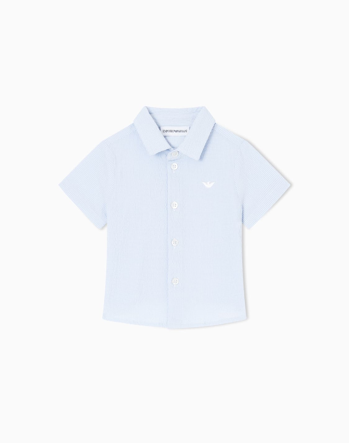stretch-cotton-seersucker-shirt-light-blue--emporio-armani