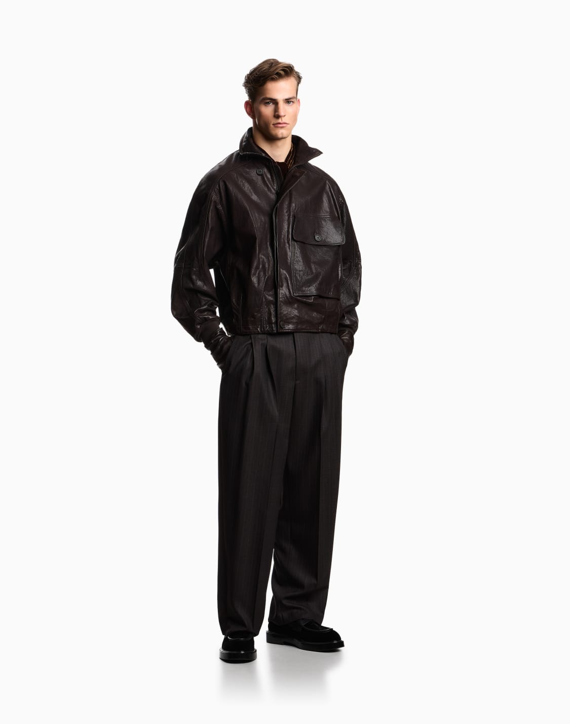 oversized-blouson-in-vegetable-tanned-lambskin-nappa-leather-with-an-oversized-pocket-grey--emporio-armani