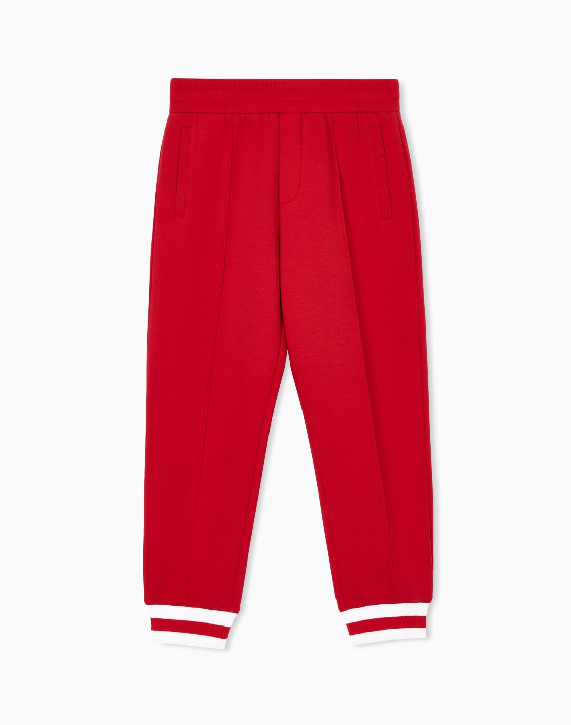 trousers-red--emporio-armani