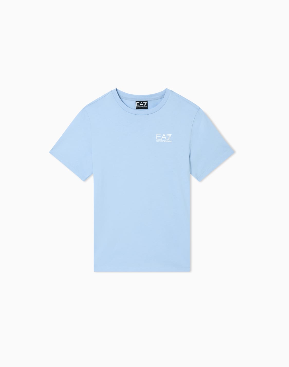 core-identity-ボイズ-クルネックtシャツ-コットン-ライトブル--ea7