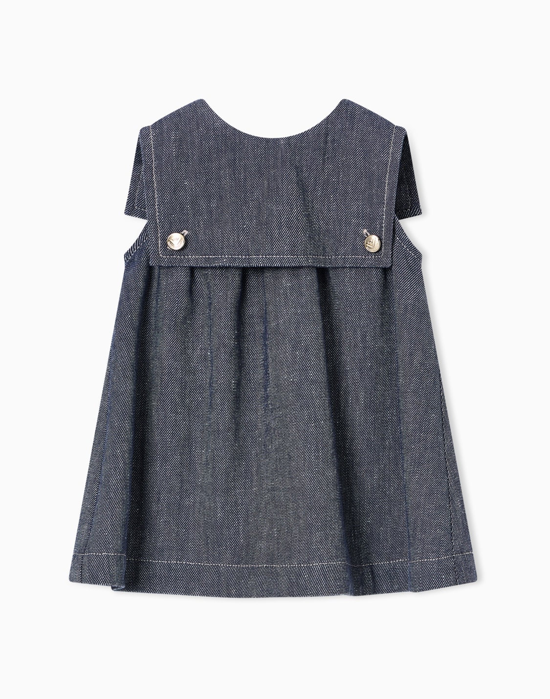 denim-effect-linen-blend-dress-blue--emporio-armani