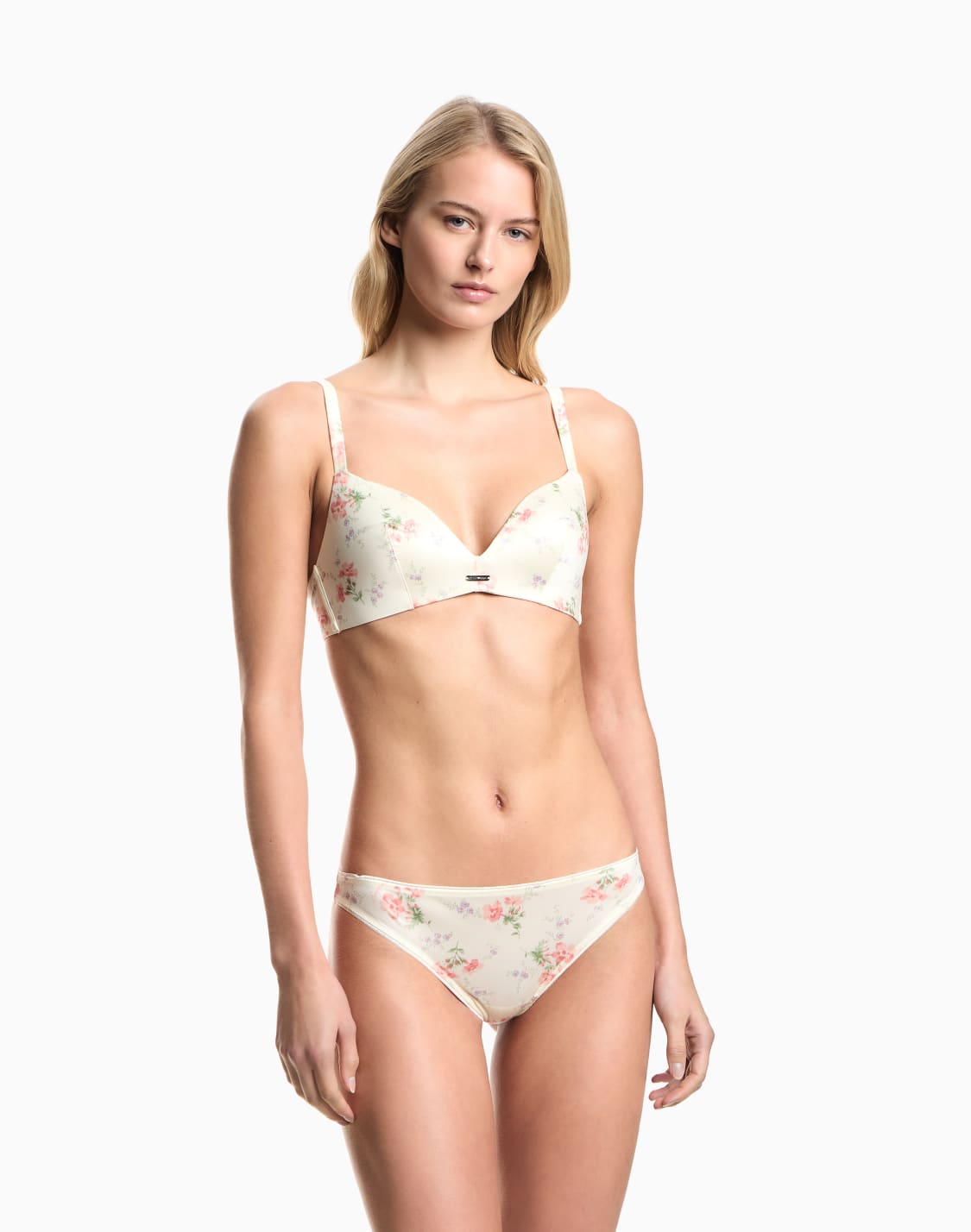satin-microfibre-padded-triangle-bra-with-floral-print-patterned--emporio-armani