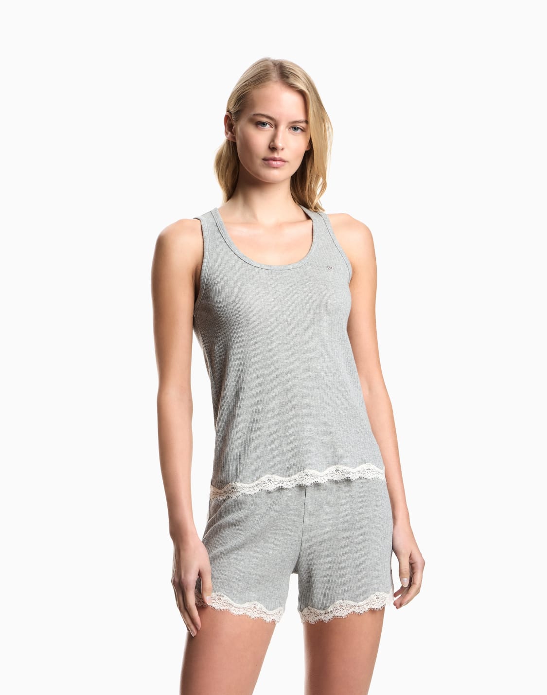 ribbed-modal-blend-loungewear-tank-top-with-lace-grey--emporio-armani