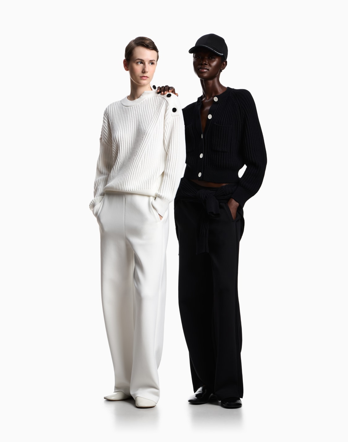 スウェットパンツ-ホワイト--emporio-armani