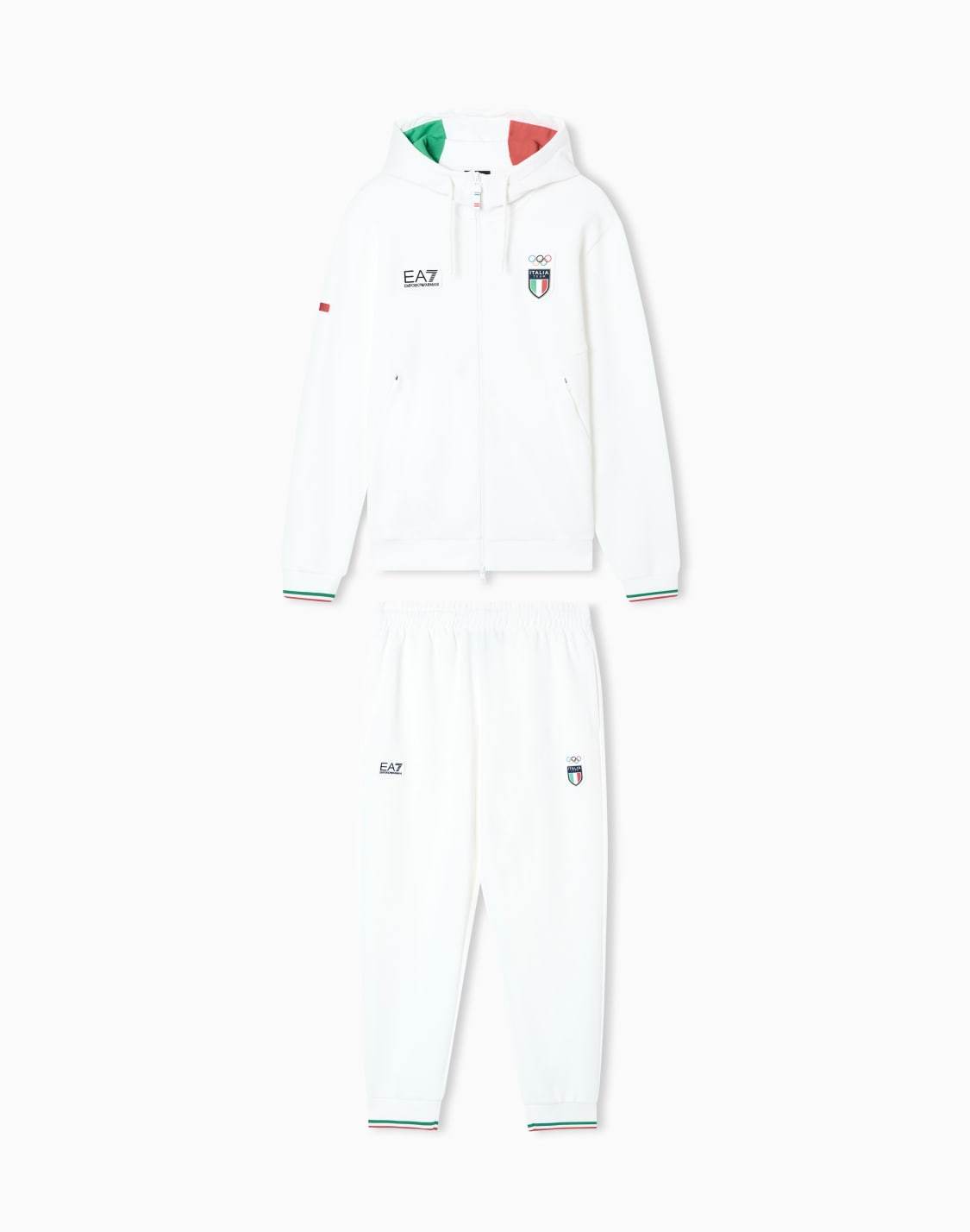 italia-team-milano-cortina-2026-tuta-in-cotone-e-poliestere-bianco--ea7