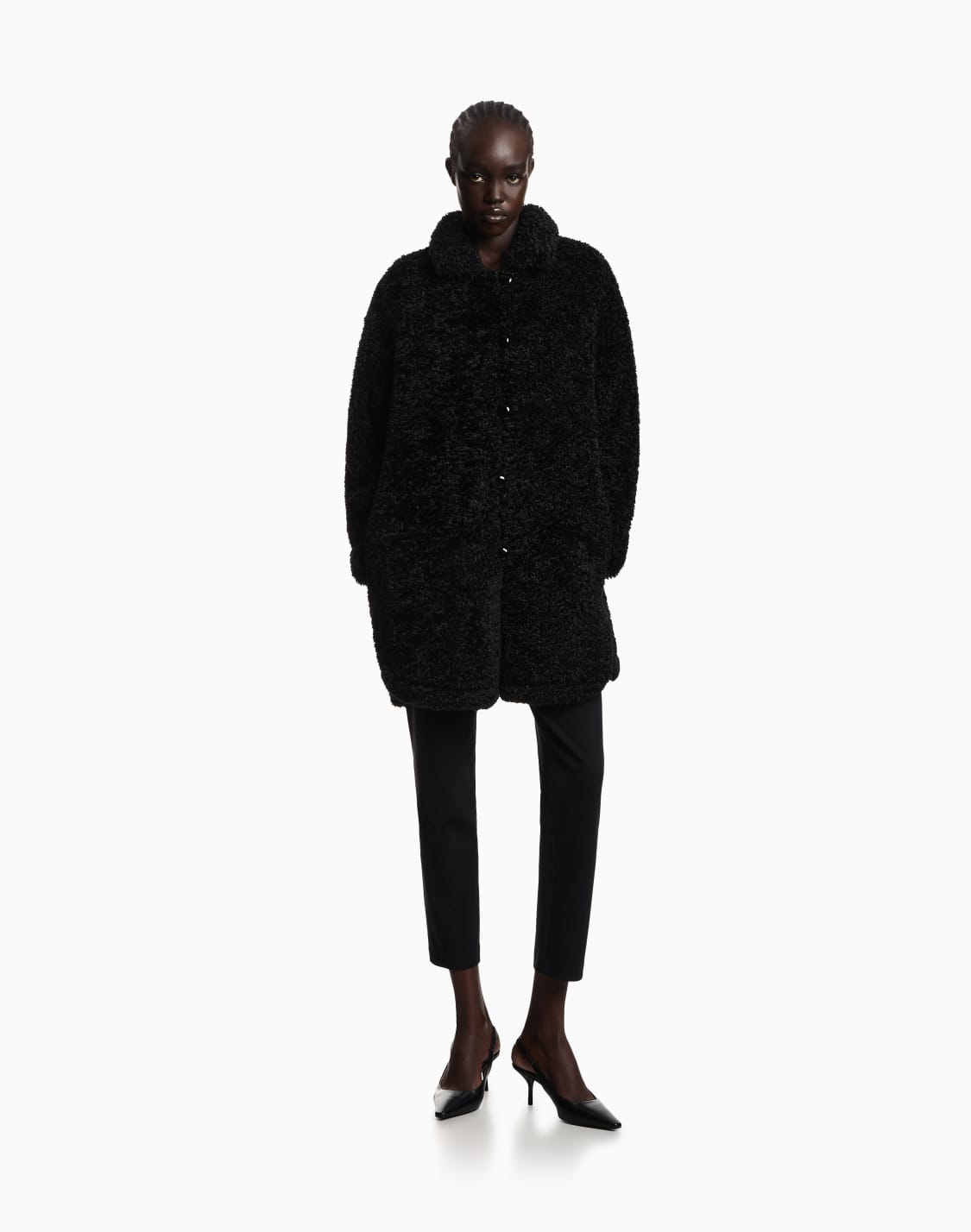 オバサイズコト-ブクレ-エコファ-ブラック--emporio-armani