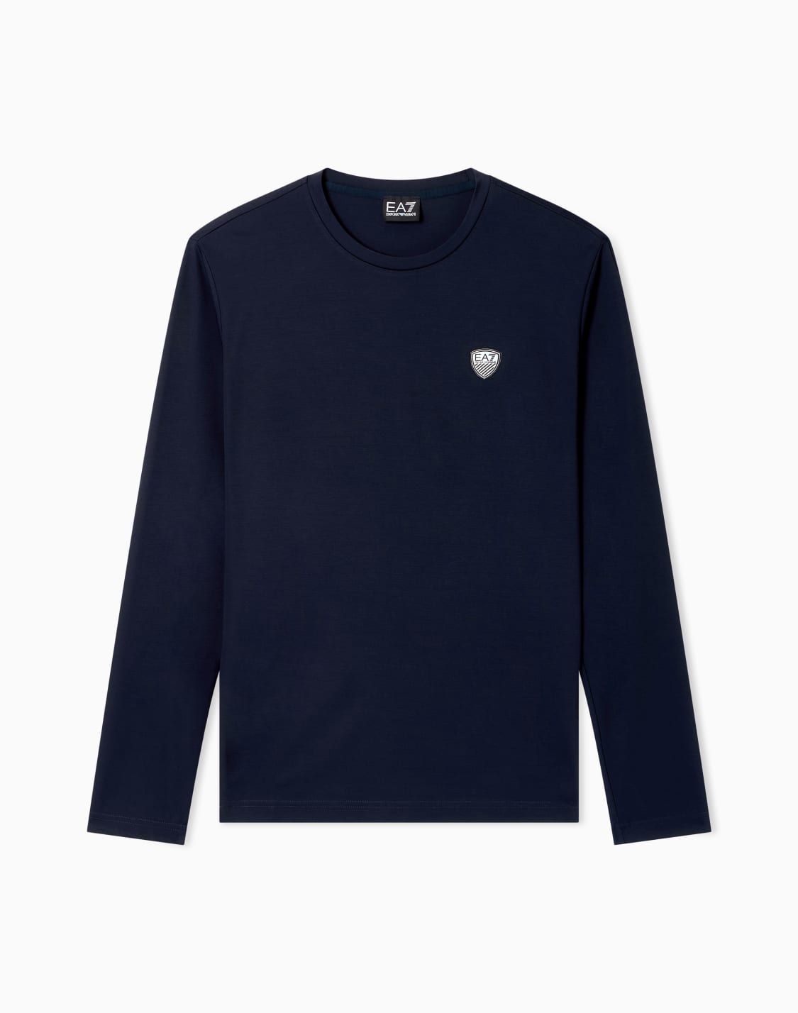 camiseta-de-manga-larga-en-punto-elstico-azul--ea7