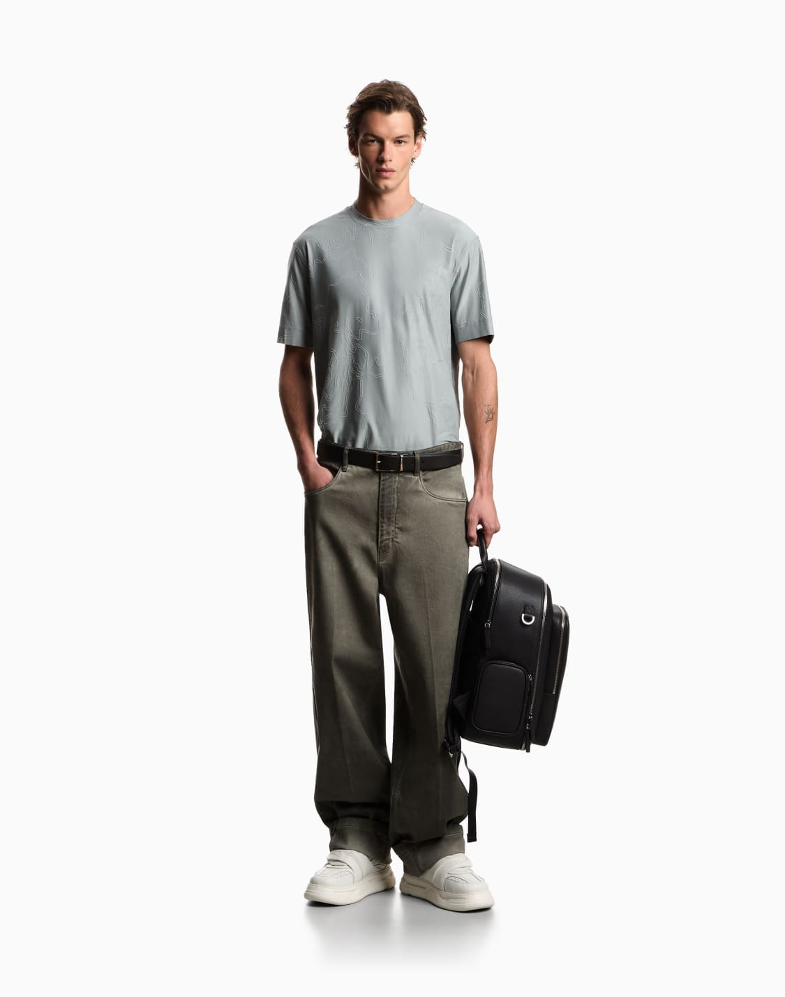 silk-jersey-t-shirt-with-knit-detail-grey--emporio-armani