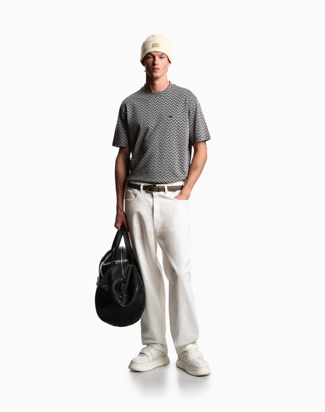 regular-fit-t-shirts-beige--emporio-armani