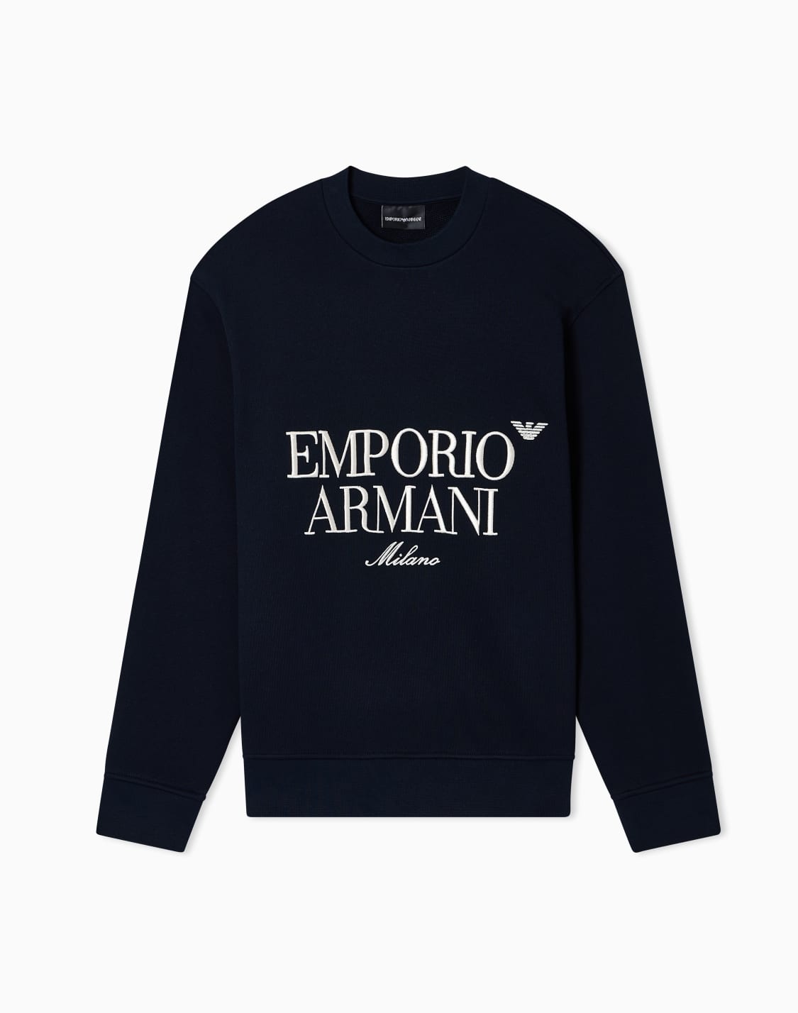 sweatshirts-without-hood-navy_blue--emporio-armani
