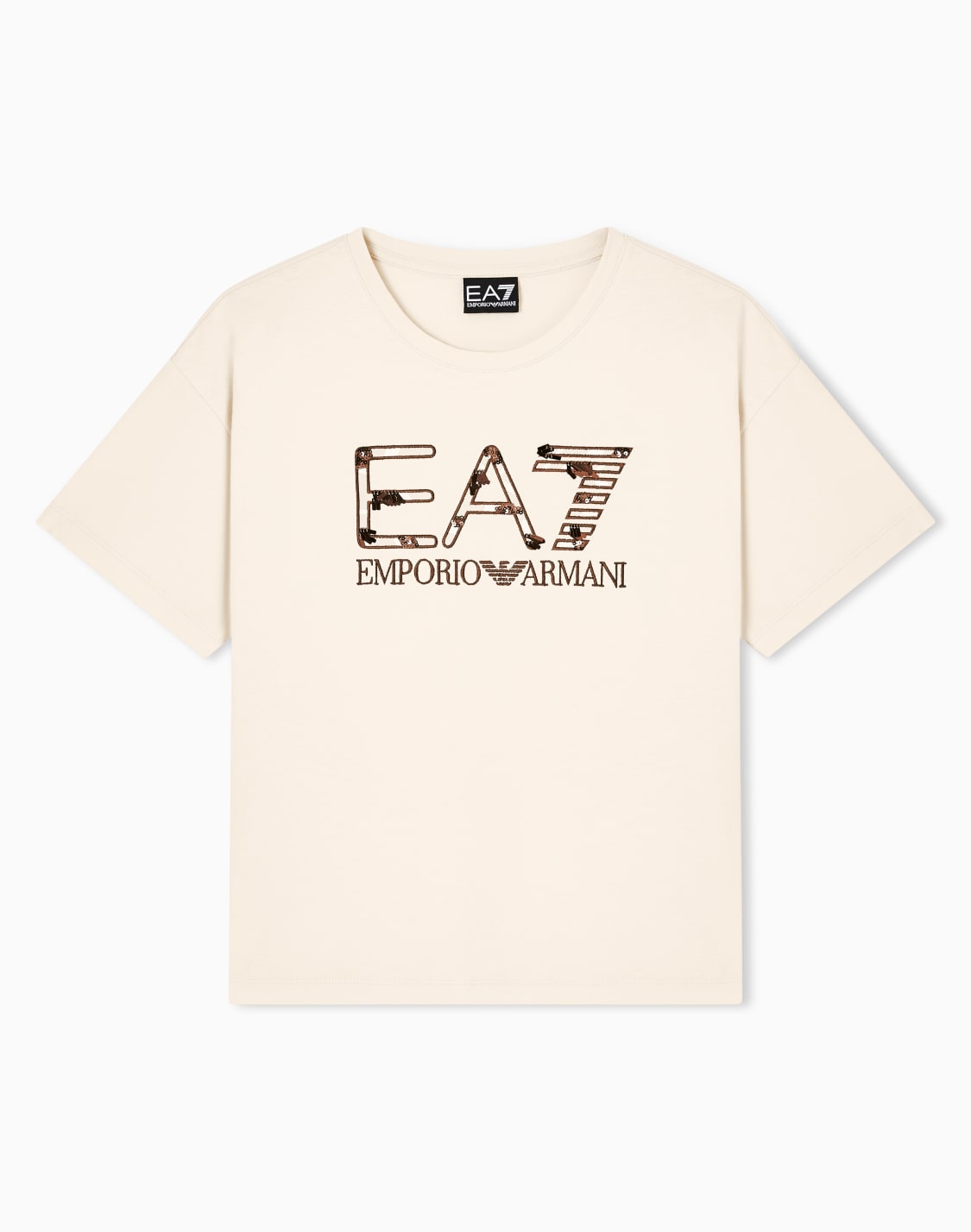 regular-fit-t-shirts-beige--ea7