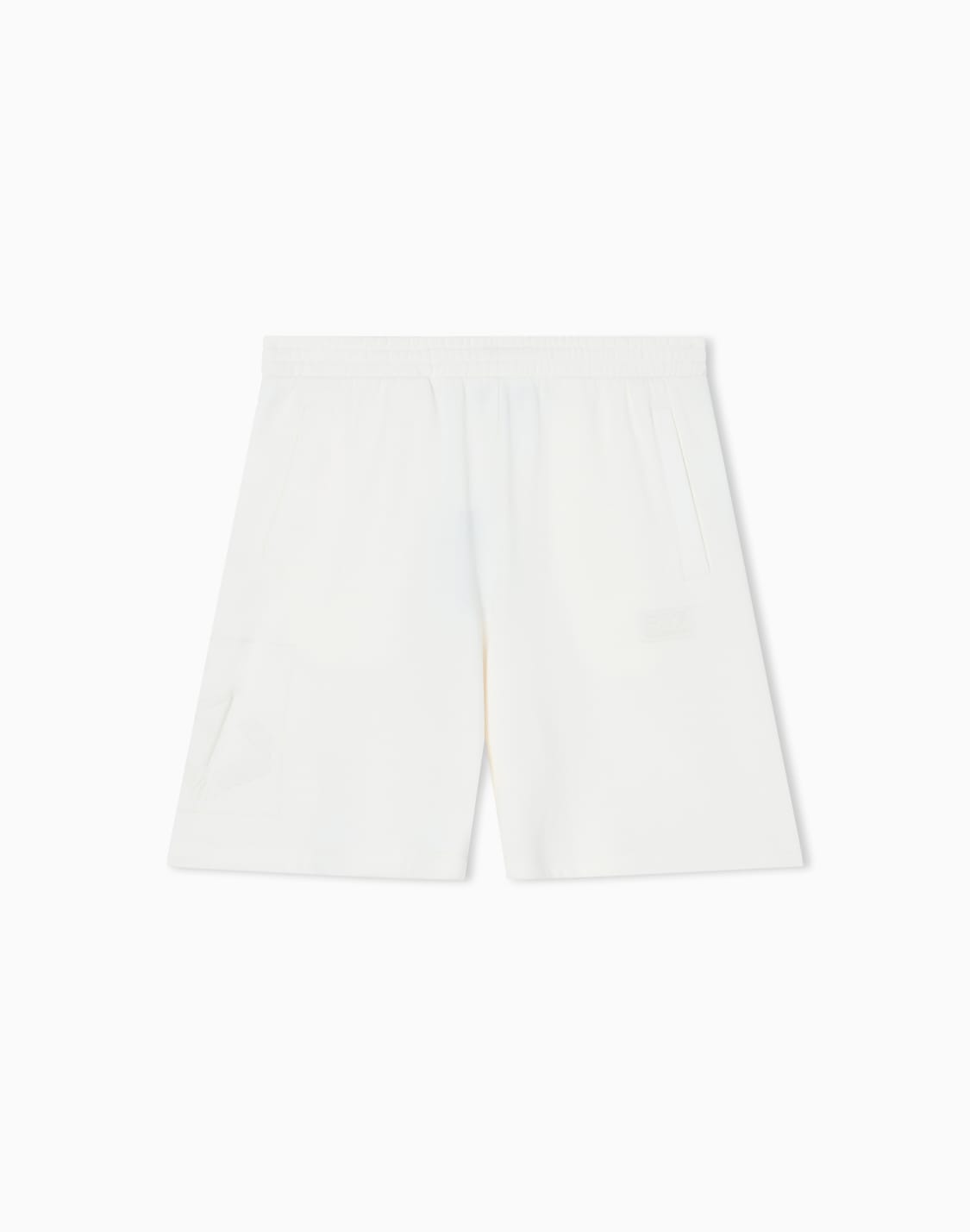 logo-series-ボイズ-バミュダパンツ-コットン混紡-ホワイト--ea7