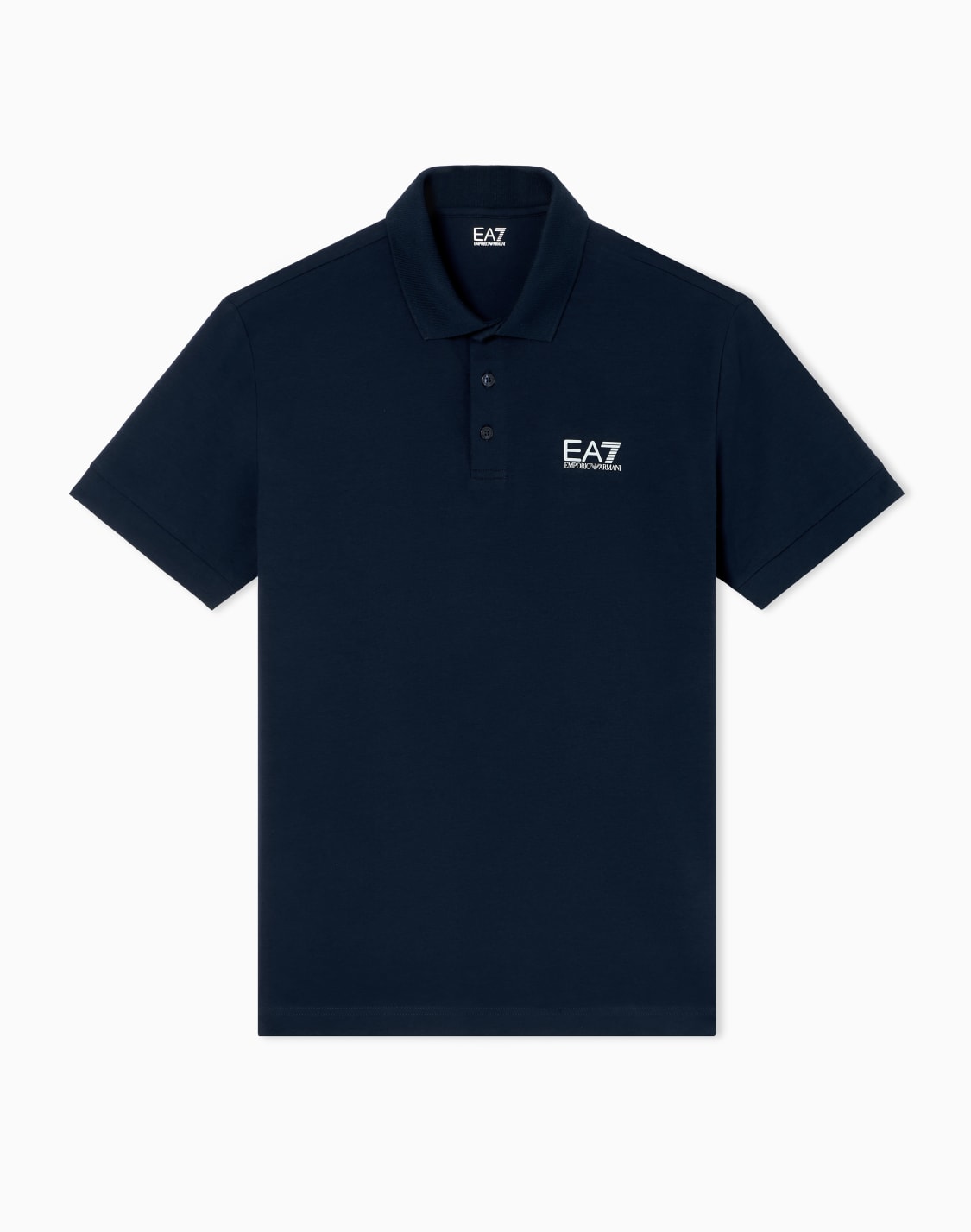 polo-core-identity-de-algodn-elstico-azul-marino--ea7