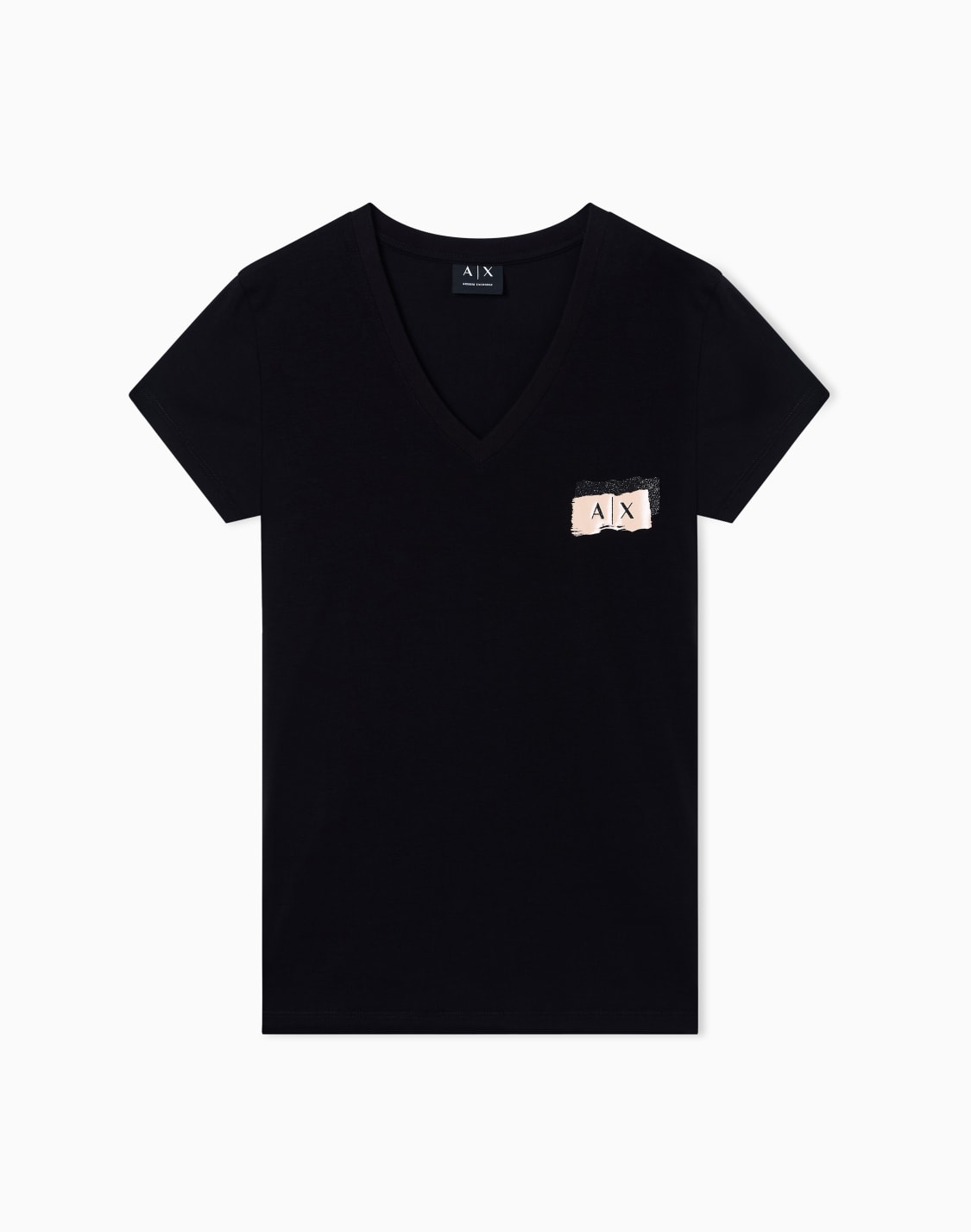 slim-fit-cotton-t-shirt-black--armani-exchange
