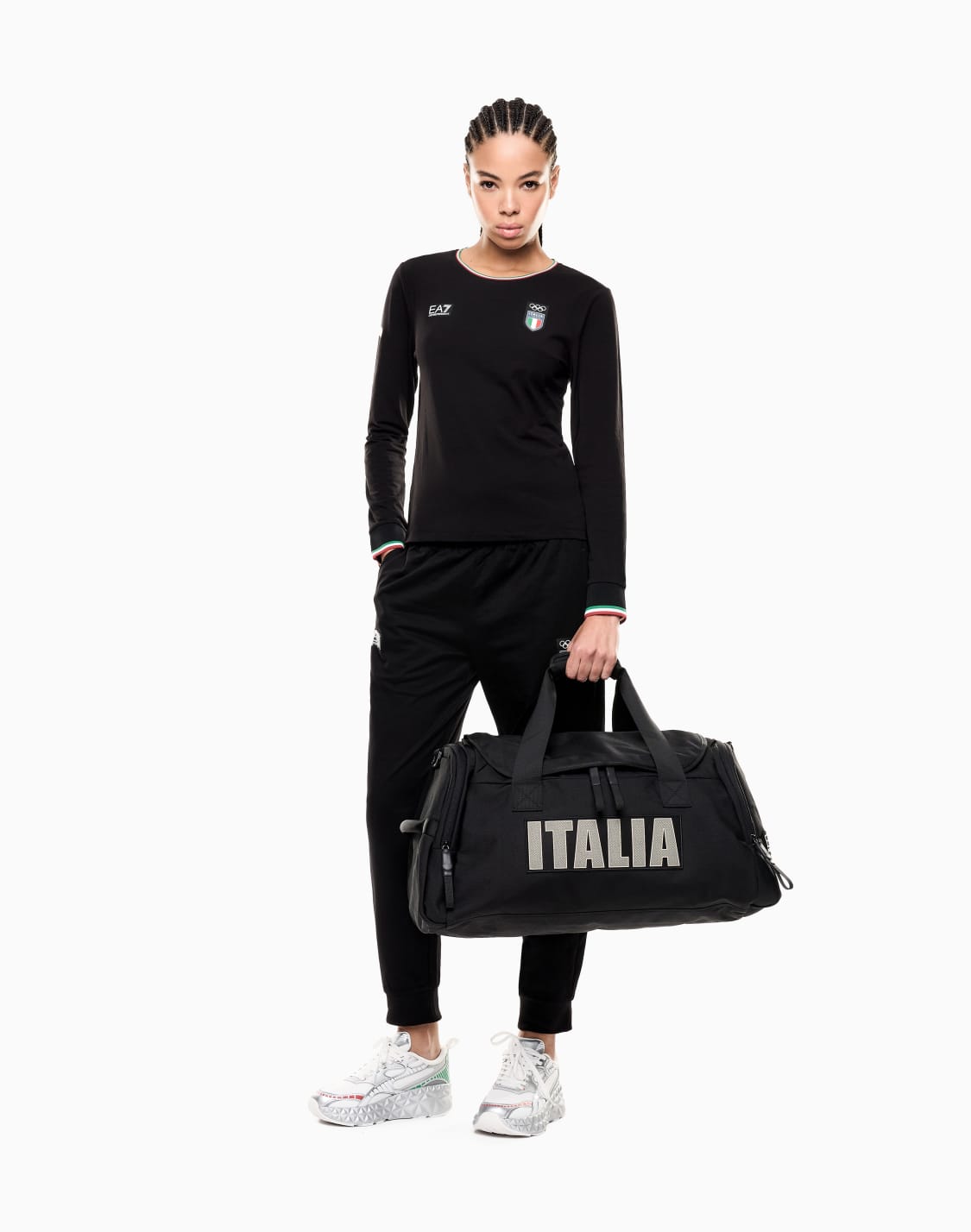 long-sleeved-crew-neck-t-shirt-in-stretch-jersey-black--ea7