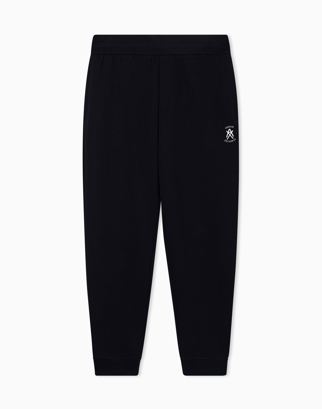 jogger-trousers-in-bonded-fabric-black--armani-exchange