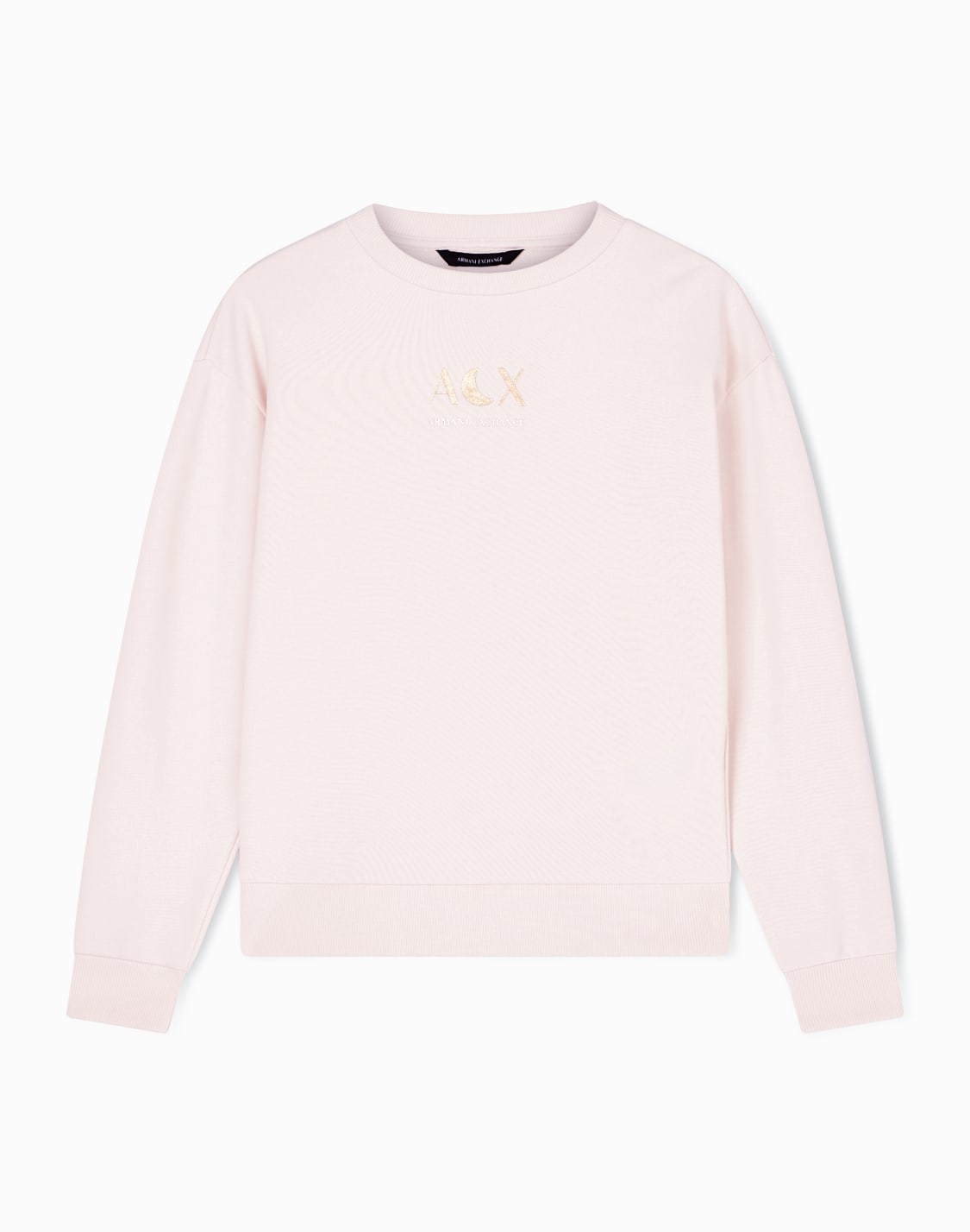 sweatshirts-without-hood-pink--armani-exchange