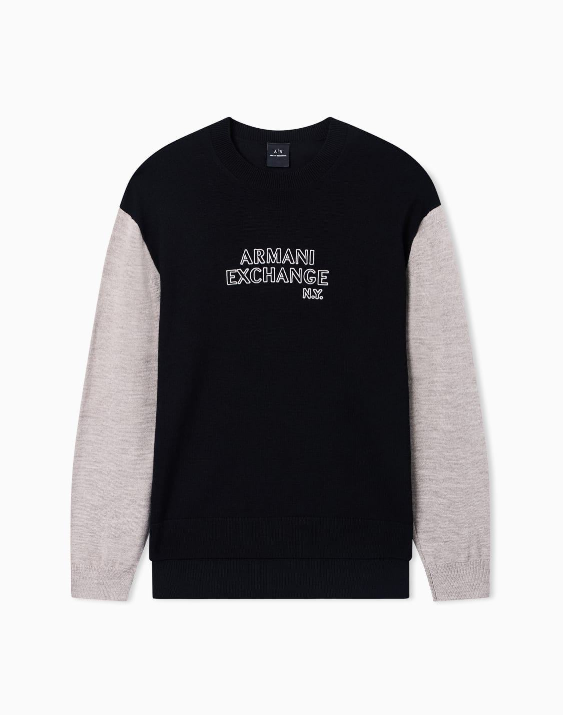 jumpers-black--armani-exchange