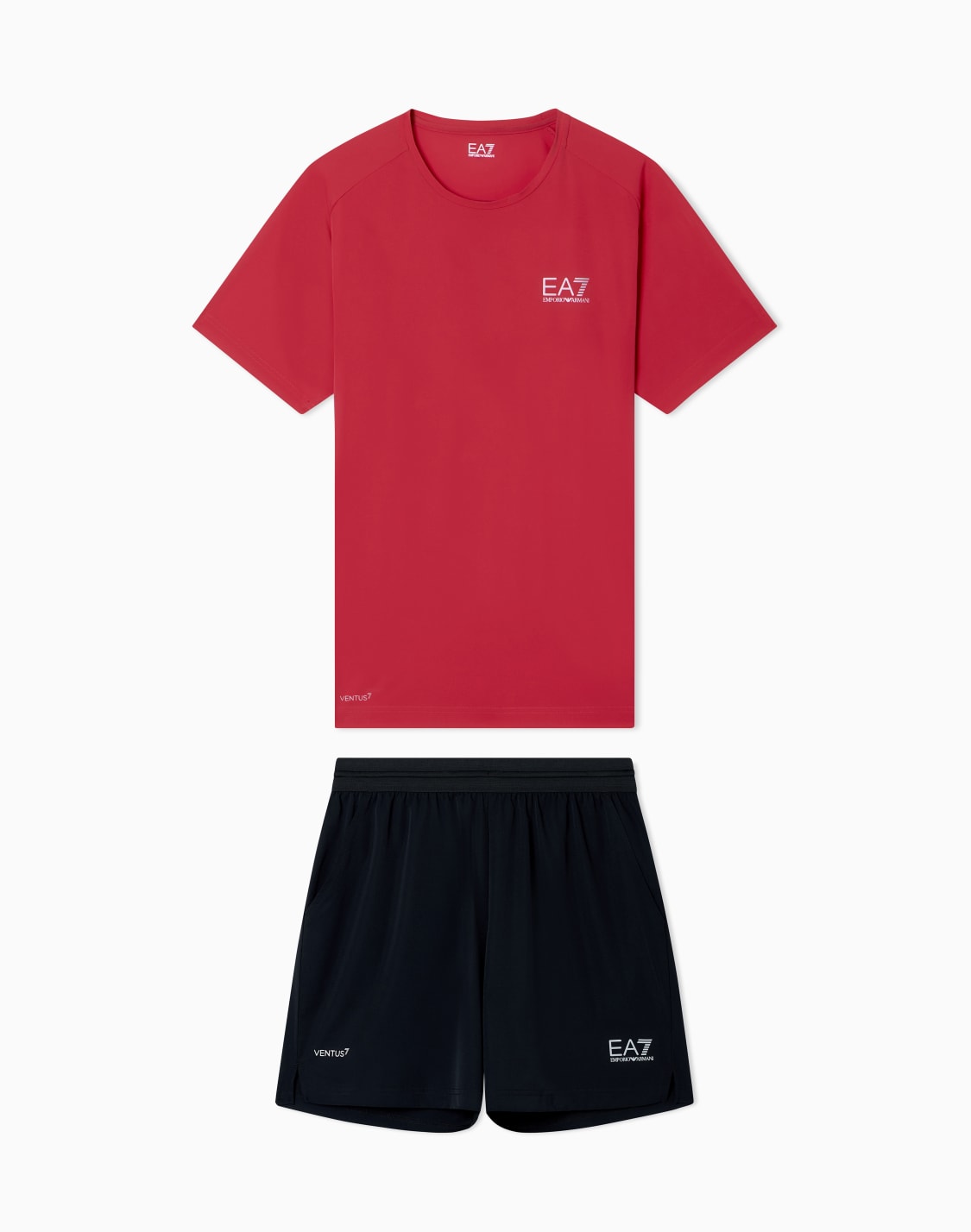 conjunto-de-camiseta-y-pantalones-cortos-dynamic-athlete-de-tejido-tcnico-ventus7-rojo--ea7