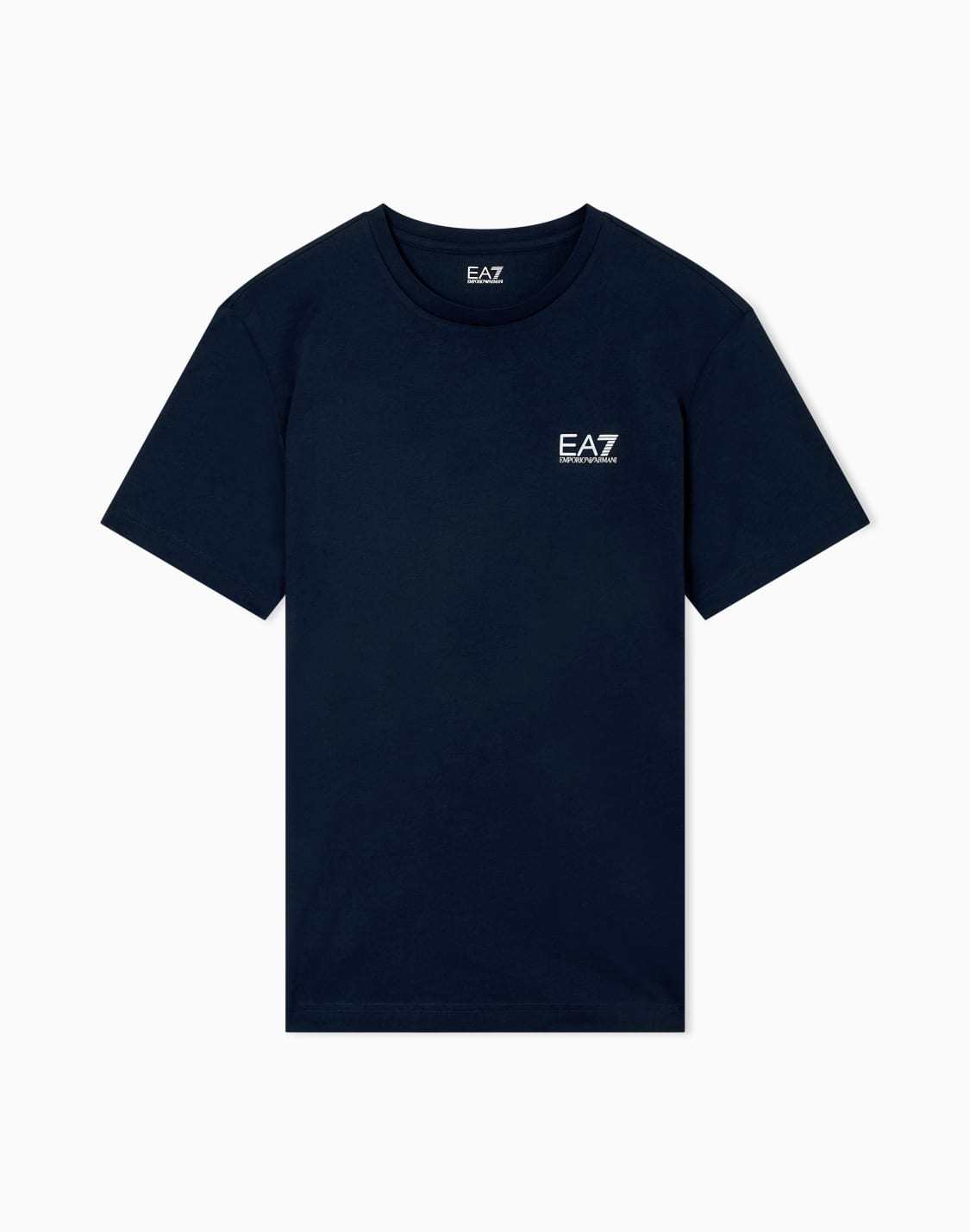 camiseta-core-identity-de-algodn-pima-azul-marino--ea7