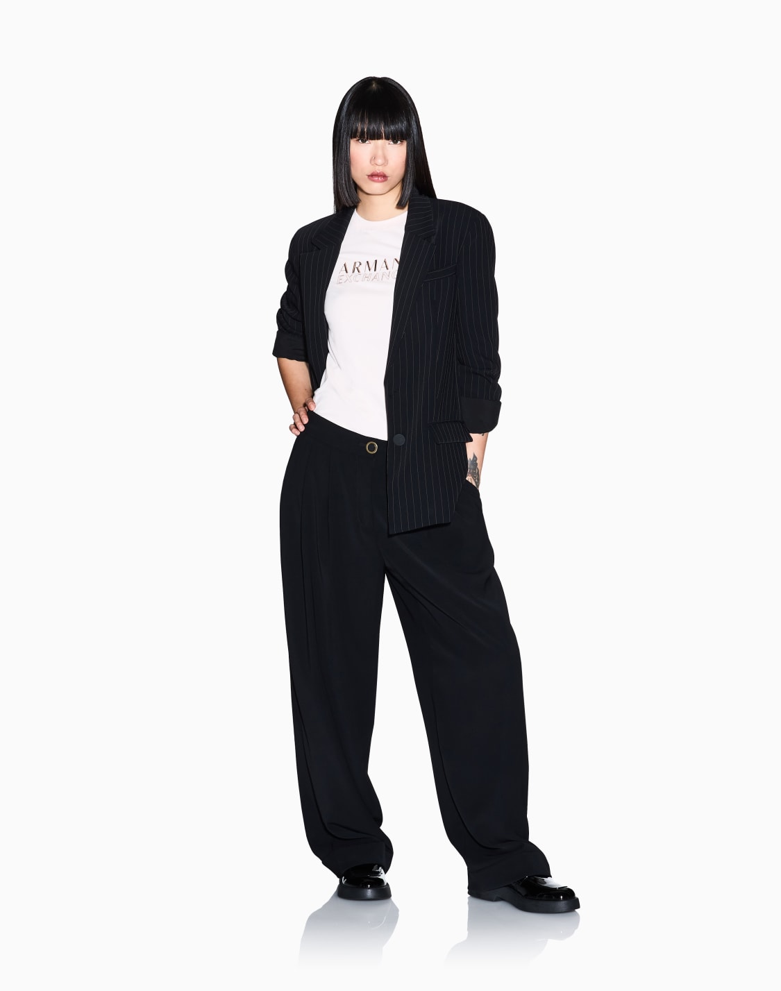 slim-fit-cotton-t-shirt-pink--armani-exchange