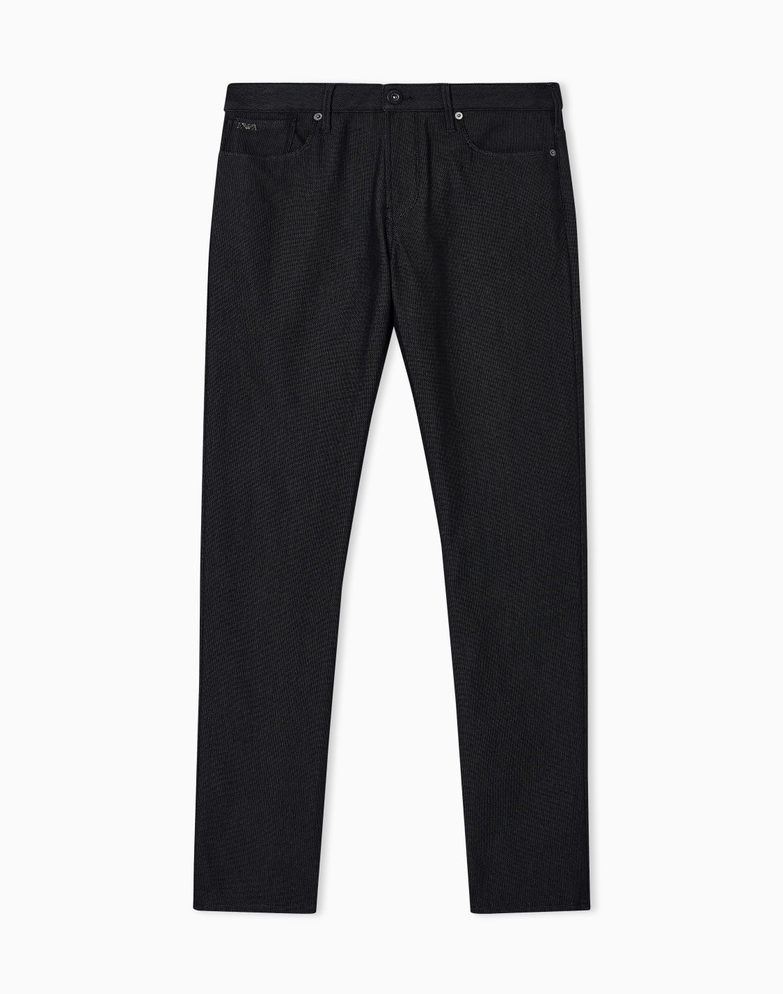 pantalones-j06-slim-fit-de-mezcla-de-algodn-microestructurado-a-lunares-negro--emporio-armani