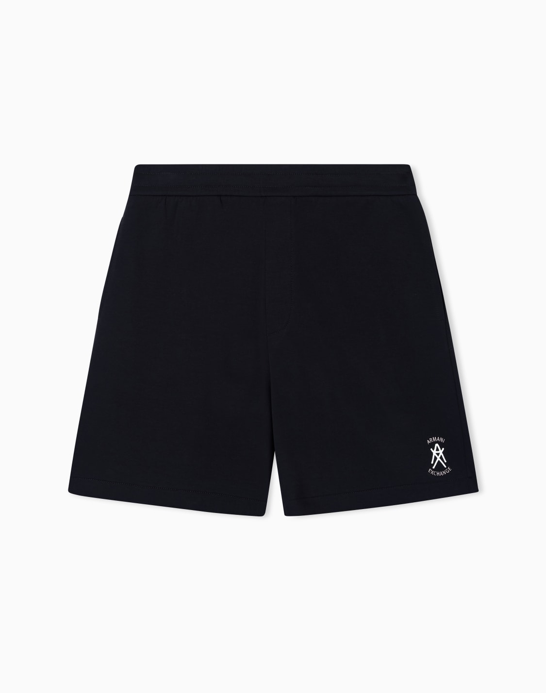 bermuda-shorts-in-cotton-black--armani-exchange