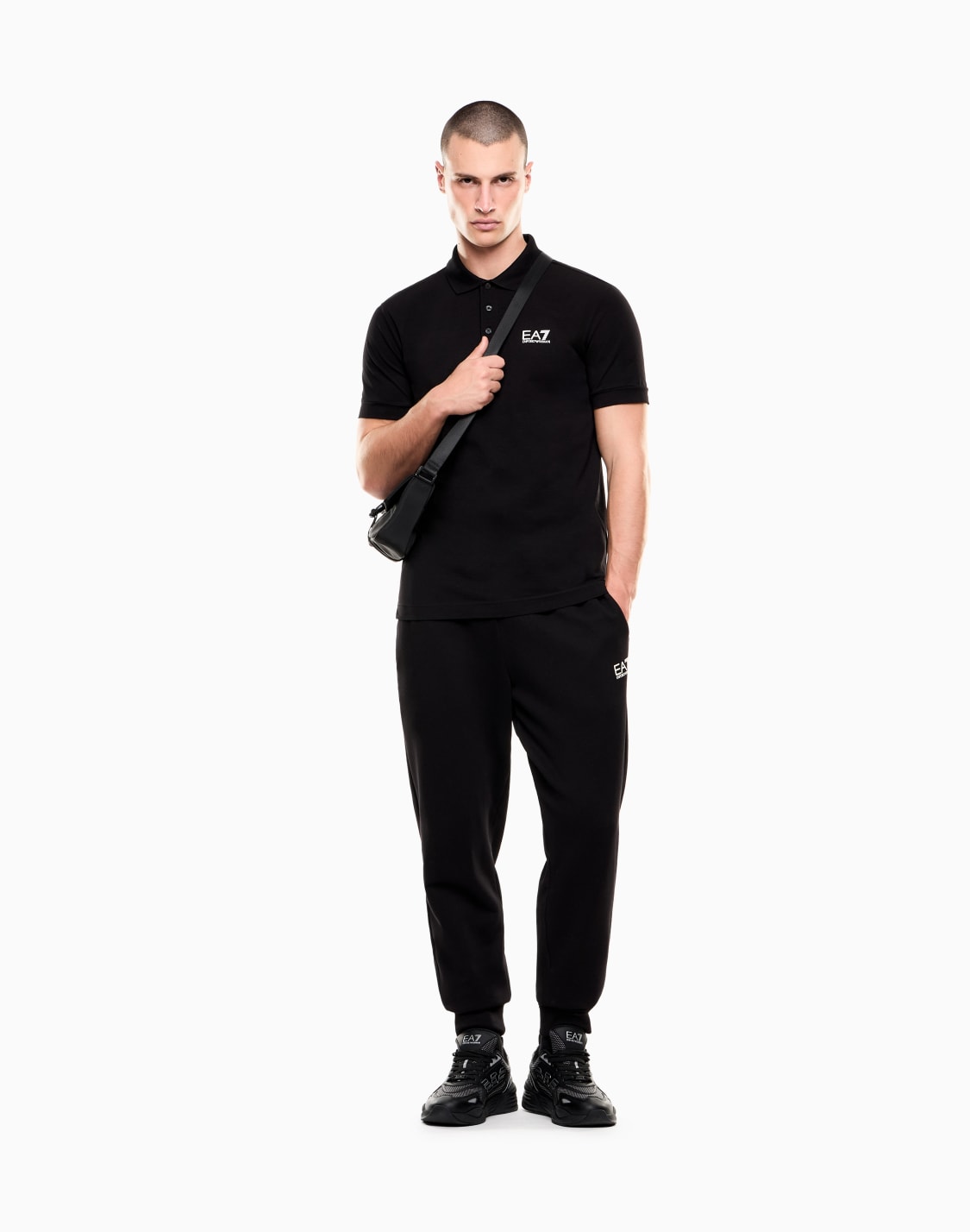 core-identity-poloshirt-aus-baumwollstretch-schwarz--ea7