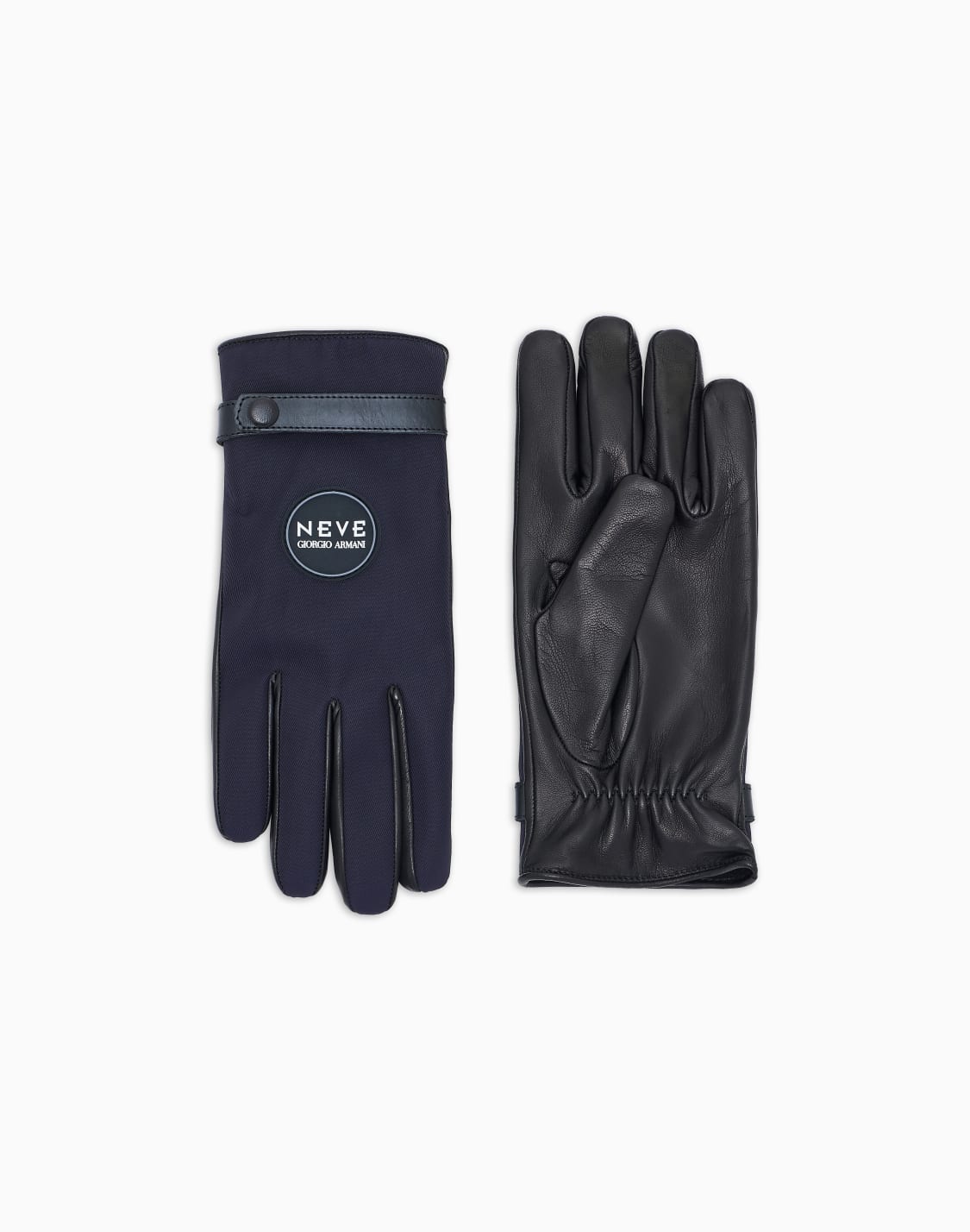 gants-neve-de-giorgio-armani-en-nylon-et-cuir-nappa-bleu--giorgio-armani