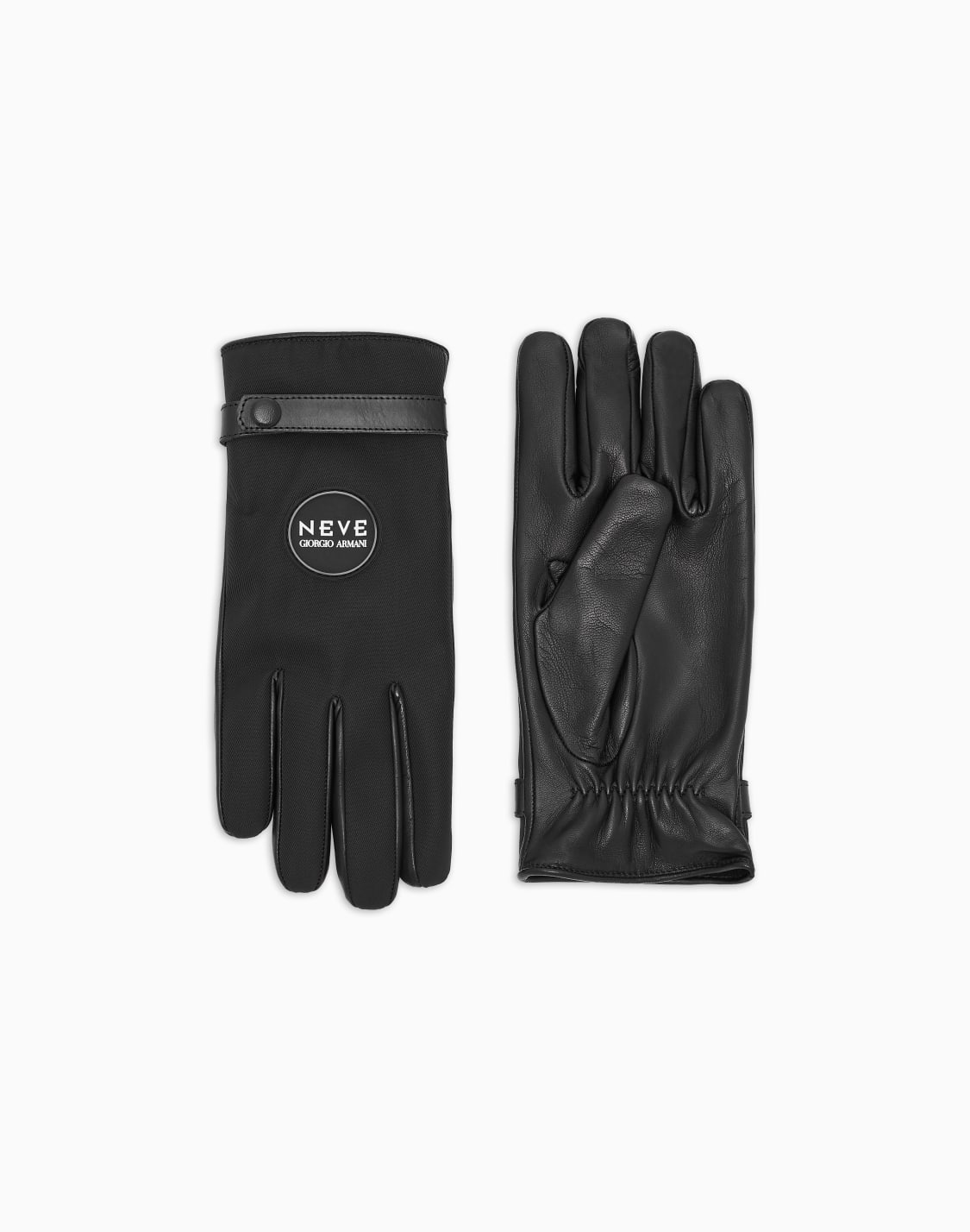 gants-neve-de-giorgio-armani-en-nylon-et-cuir-nappa-noir--giorgio-armani