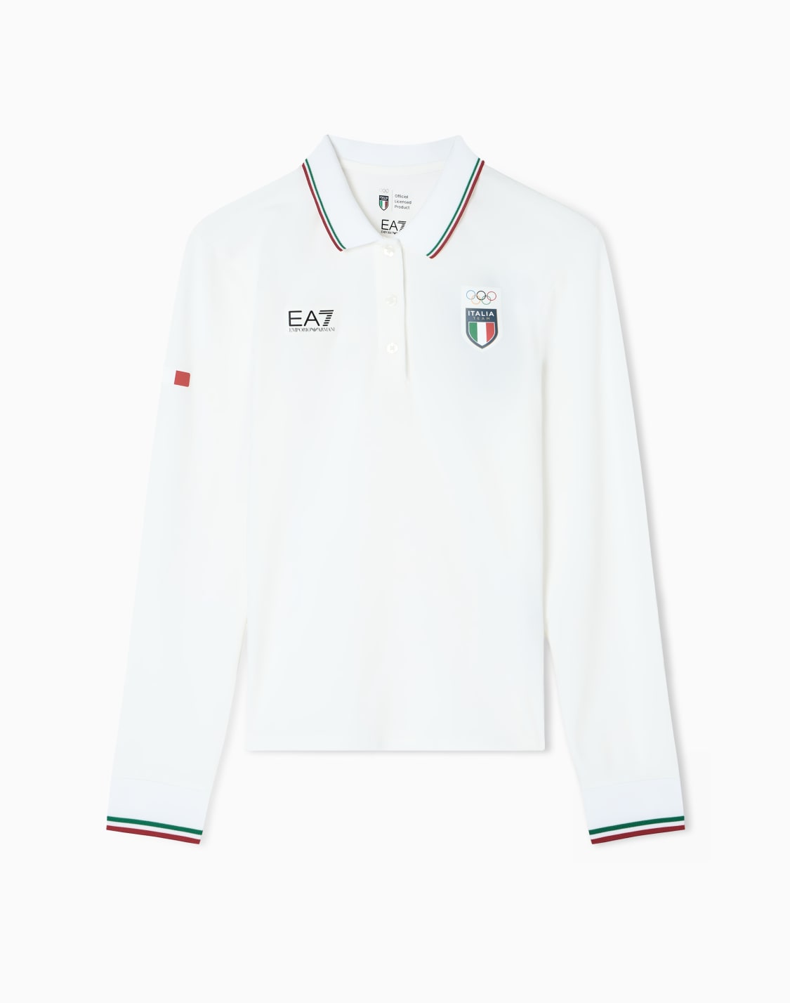 long-sleeved-polo-shirt-in-stretch-jersey-white--ea7