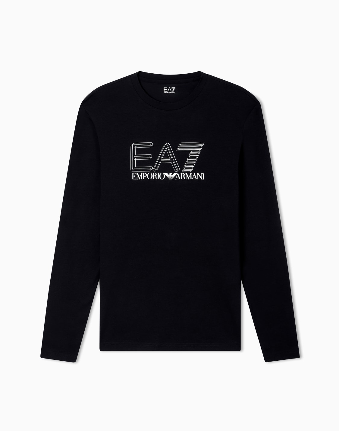 長袖tシャツ-ブラック--ea7
