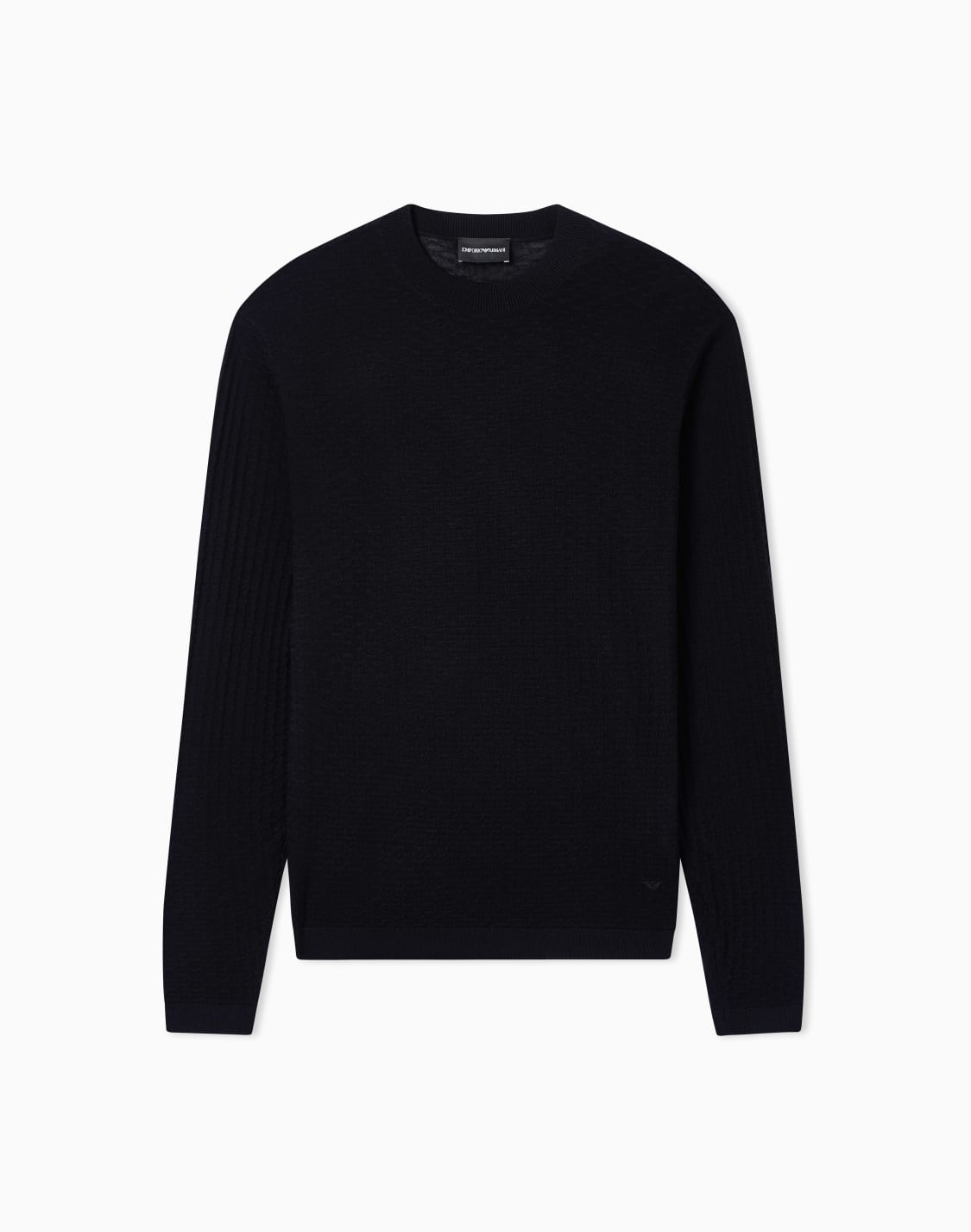 fancy-stitch-virgin-wool-sweater-black--emporio-armani