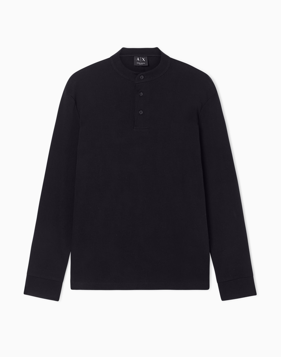 polo-shirts-black--armani-exchange