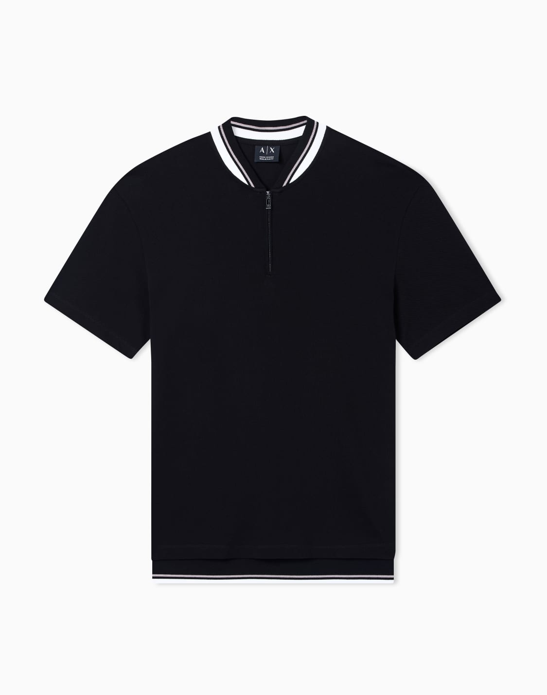 polo-shirts-black--armani-exchange